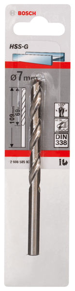 Bosch 7,0mm HSS-G (1pack)