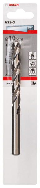 Bosch 10,0mm HSS-G (1pack)