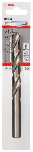 Bosch 13,0mm HSS-G (1pack)