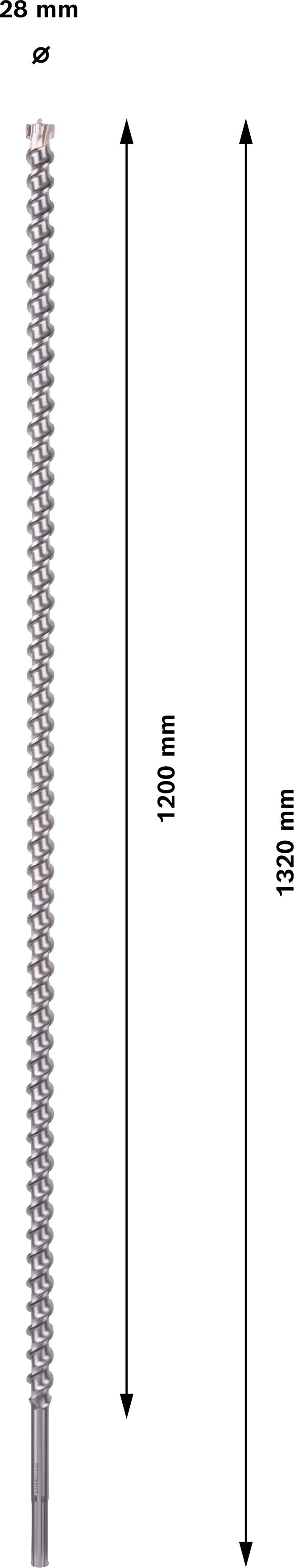 Bosch Drill PRO SDS max-7, 28 x 1200 x 1320 mm