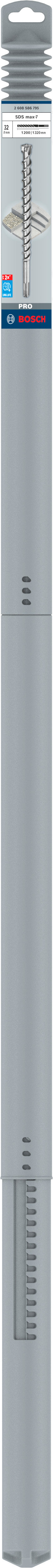 Bosch Drill PRO SDS max-7, 32 x 1200 x 1320 mm