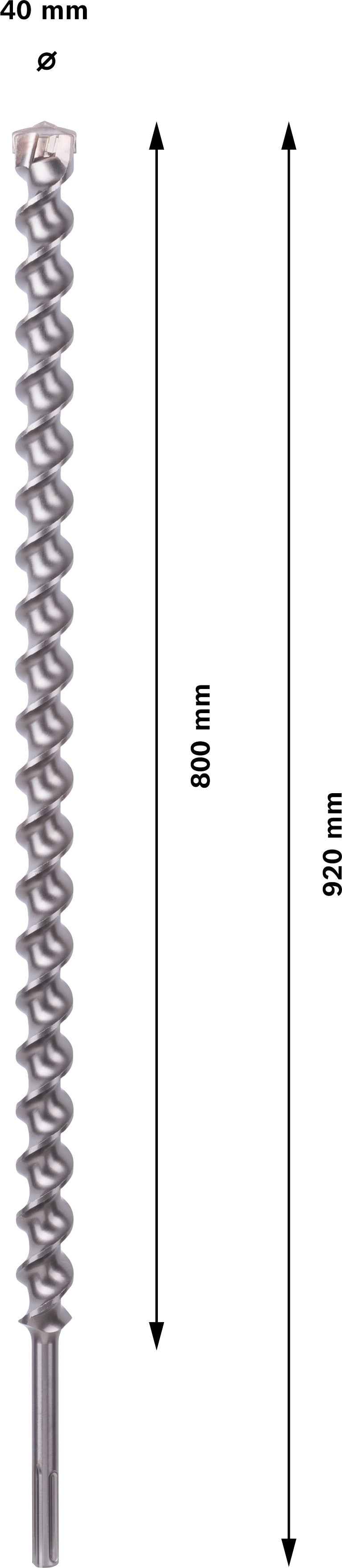 Bosch Rotary hammer bit SDS-Max 7,40x800x920mm