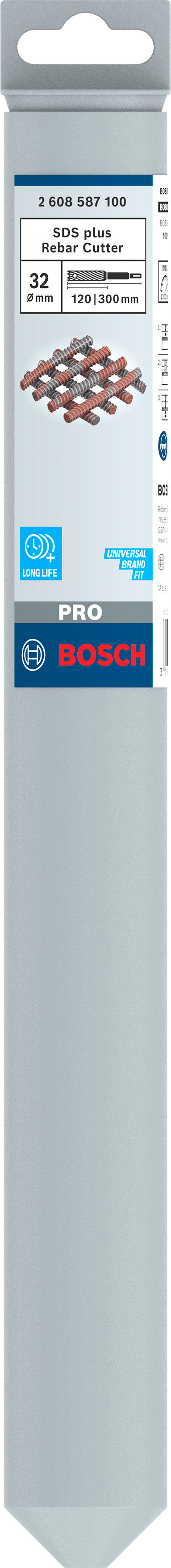 Bosch SDS-Plus-9 Rebar, 32x150x300