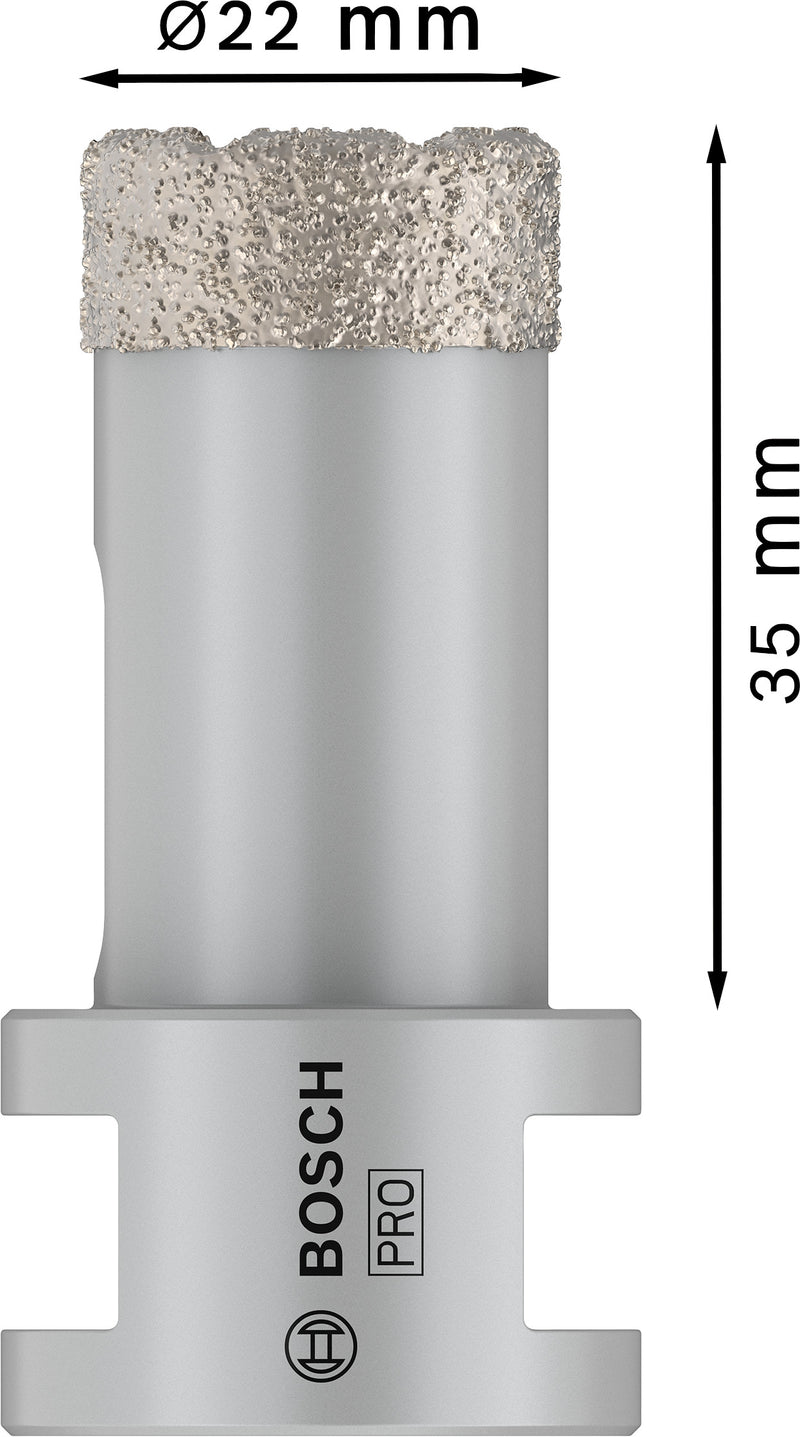 Bosch DrySpeed Diamond Cutter 22mm