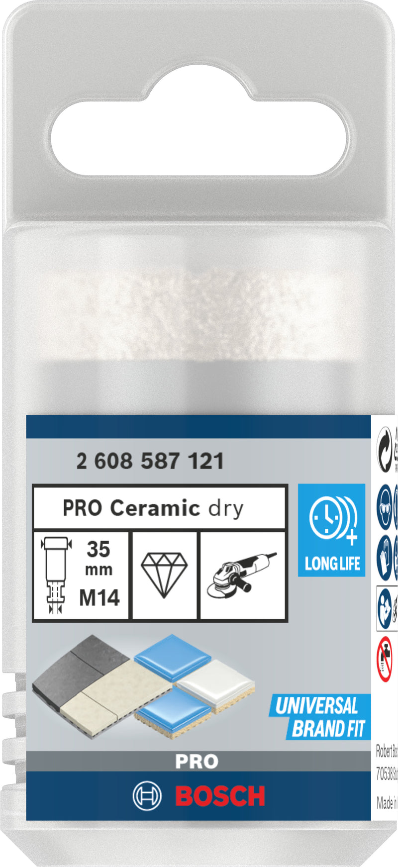 Bosch DrySpeed Diamond Cutter 35mm