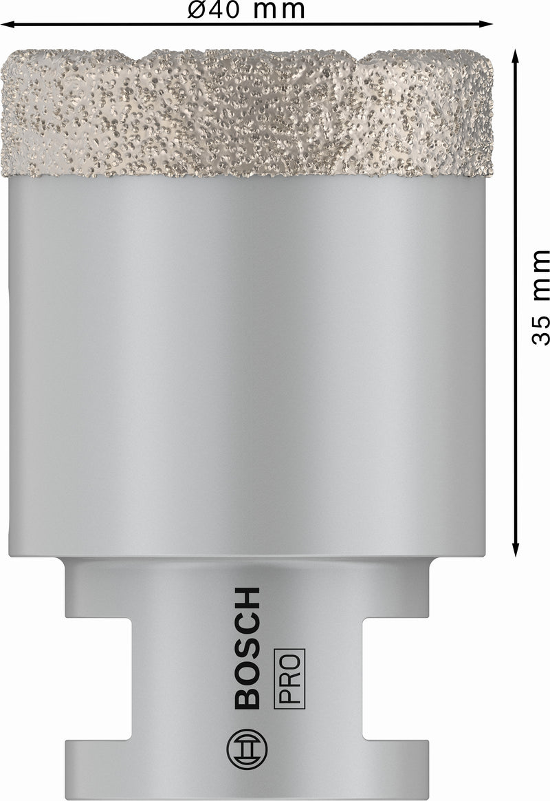 Bosch DrySpeed Diamond Cutter 40mm