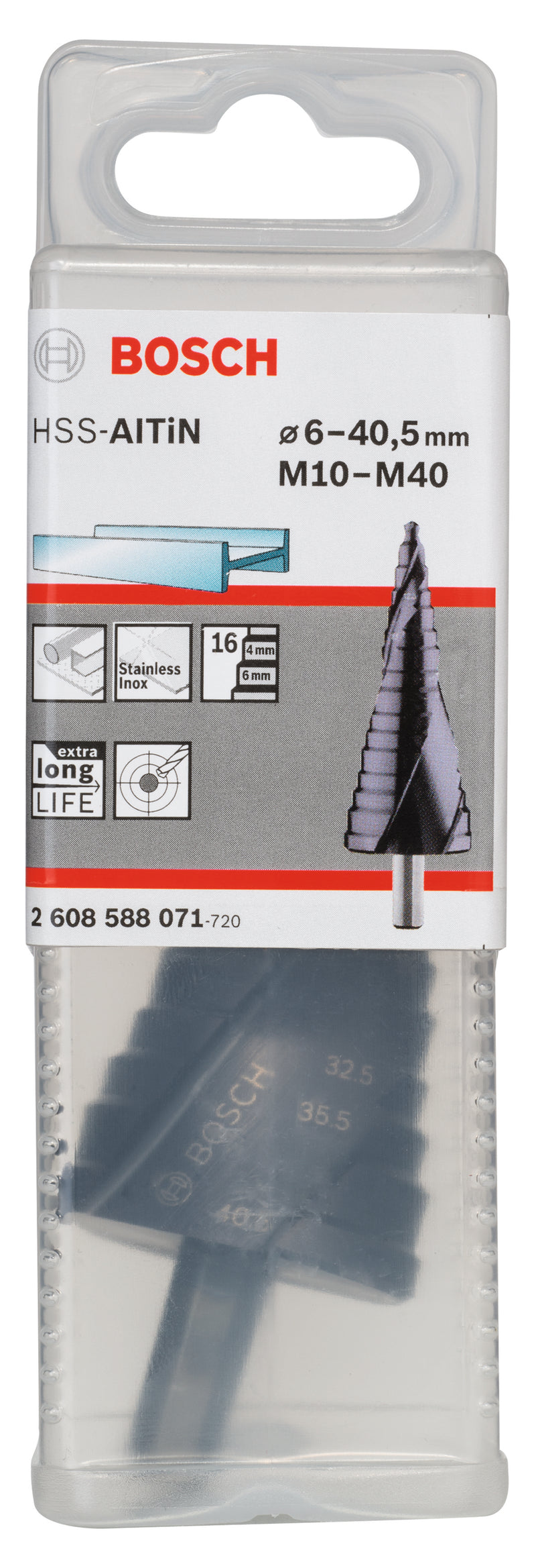 Taladro escalonado Bosch