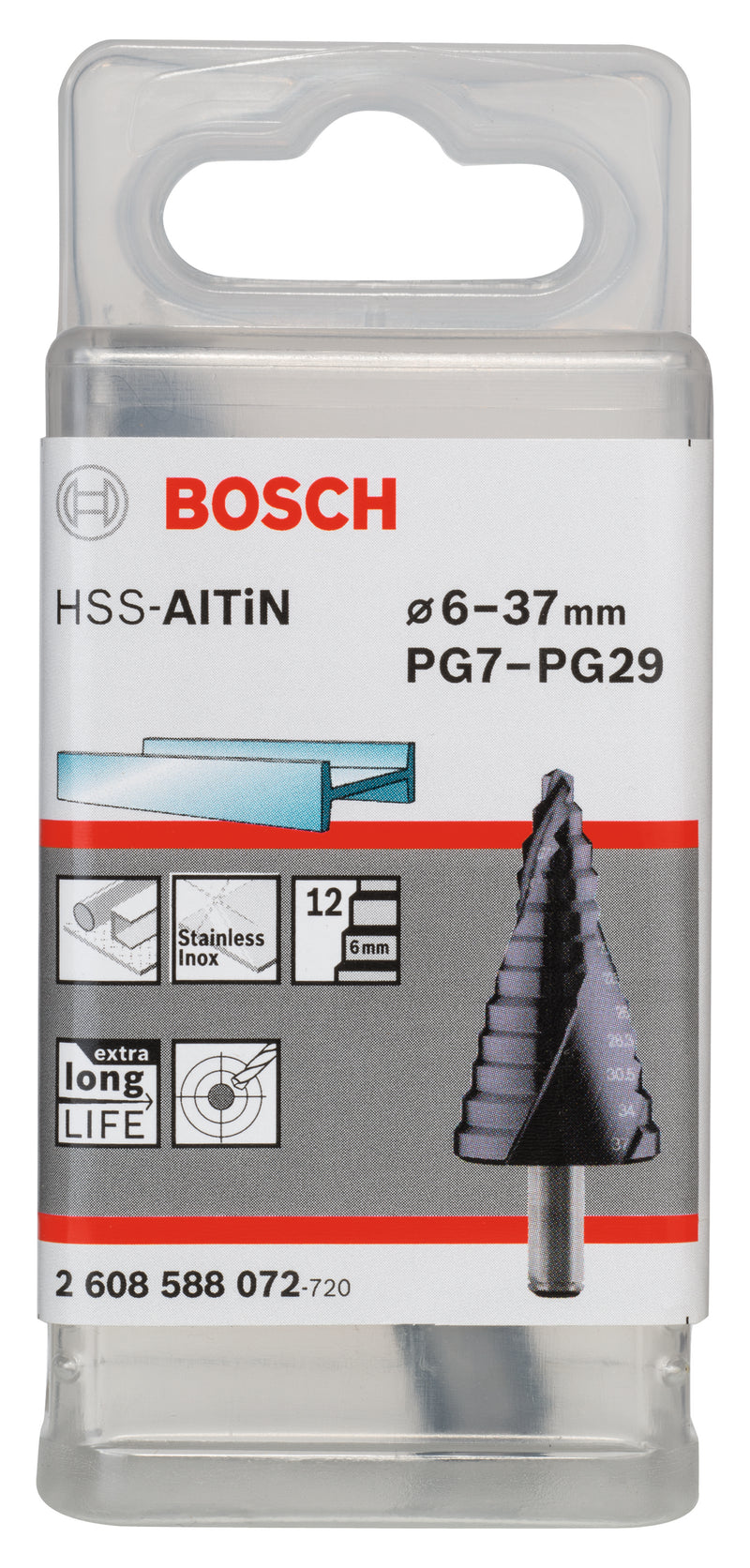 Berbequim escalonado Bosch HSS-AlTiN