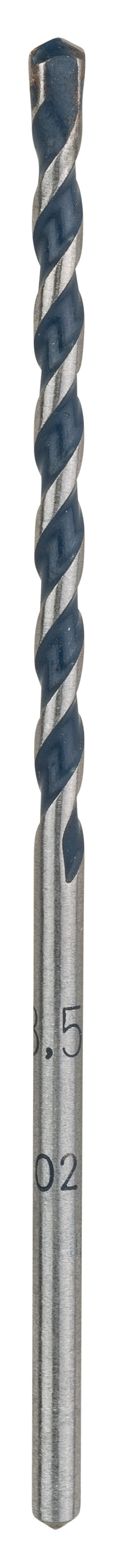 Broca con punta de carburo Bosch 3,5 x 50 x 90