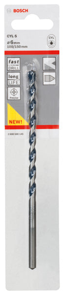 Bosch Carbide-Tipped Drill 6X100X150