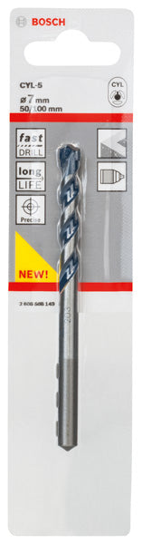 Bosch Carbide-Tipped Drill 7X50X100