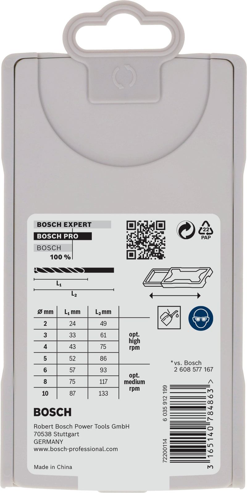 Bosch PRO Stainless Steel HSS-Co Metal Drill Set, 7 pcs.