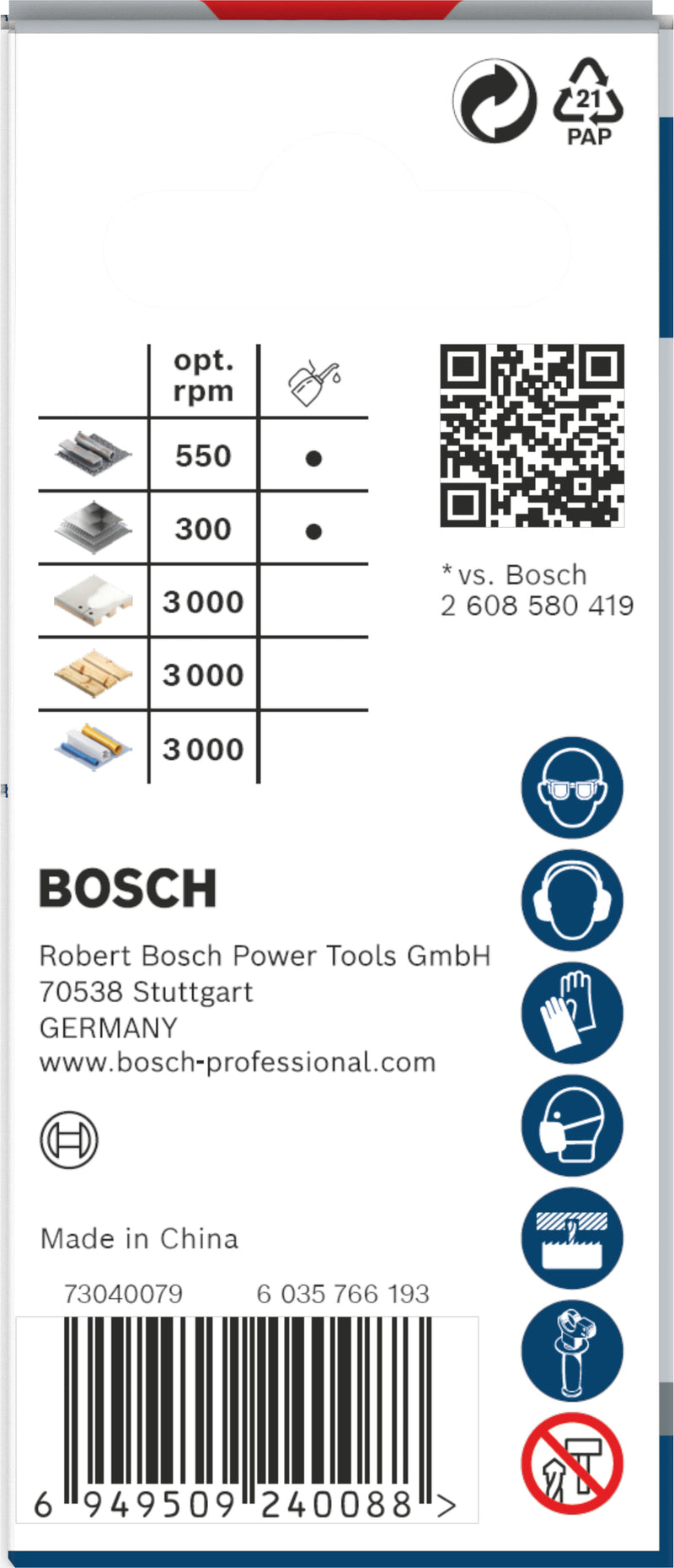 Serra Copo Bosch P MM B 14MM