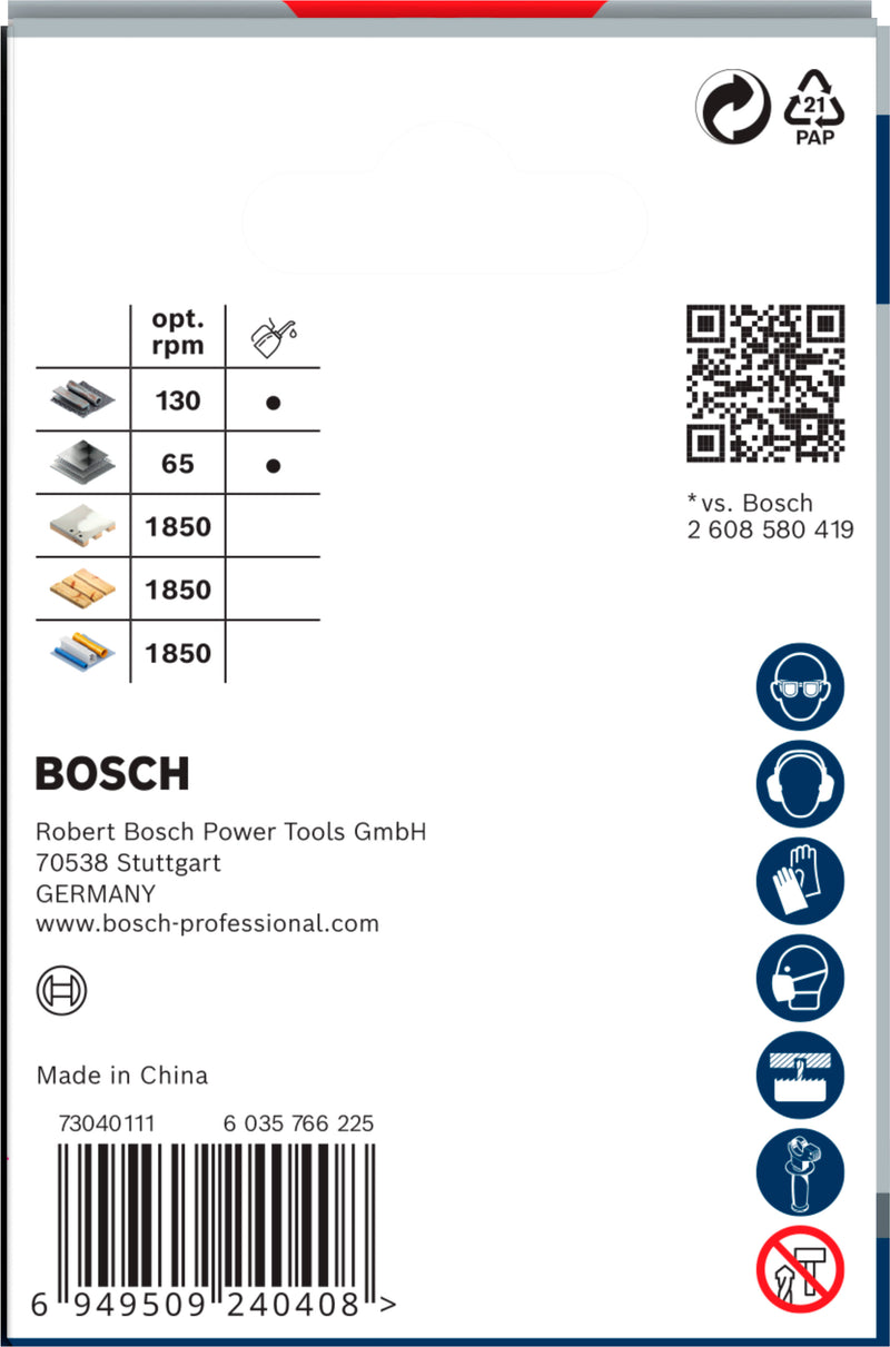 Serra Copo Bosch P MM B 65MM
