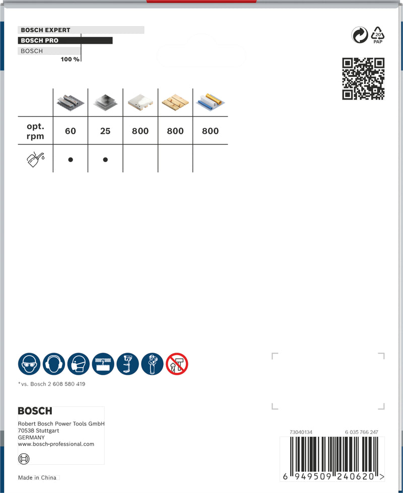 Serra Copo Bosch P MM B 140MM