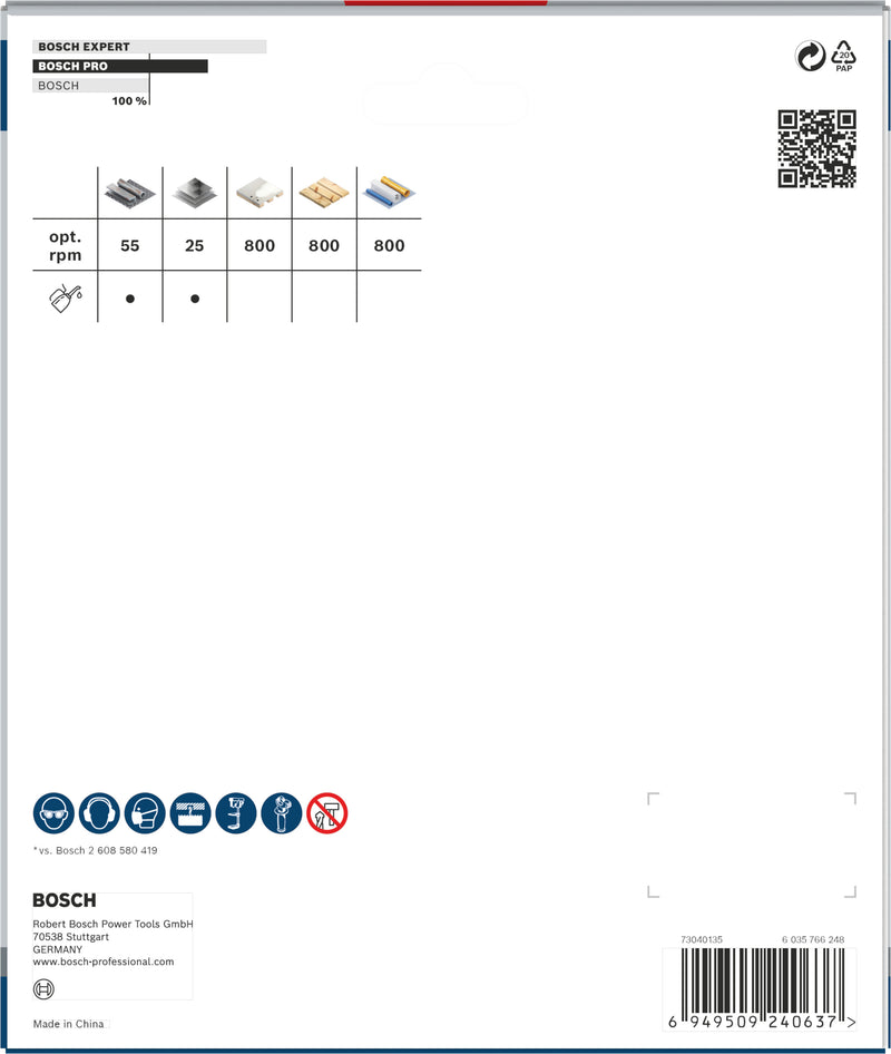 Serra Copo Bosch P MM B 152MM