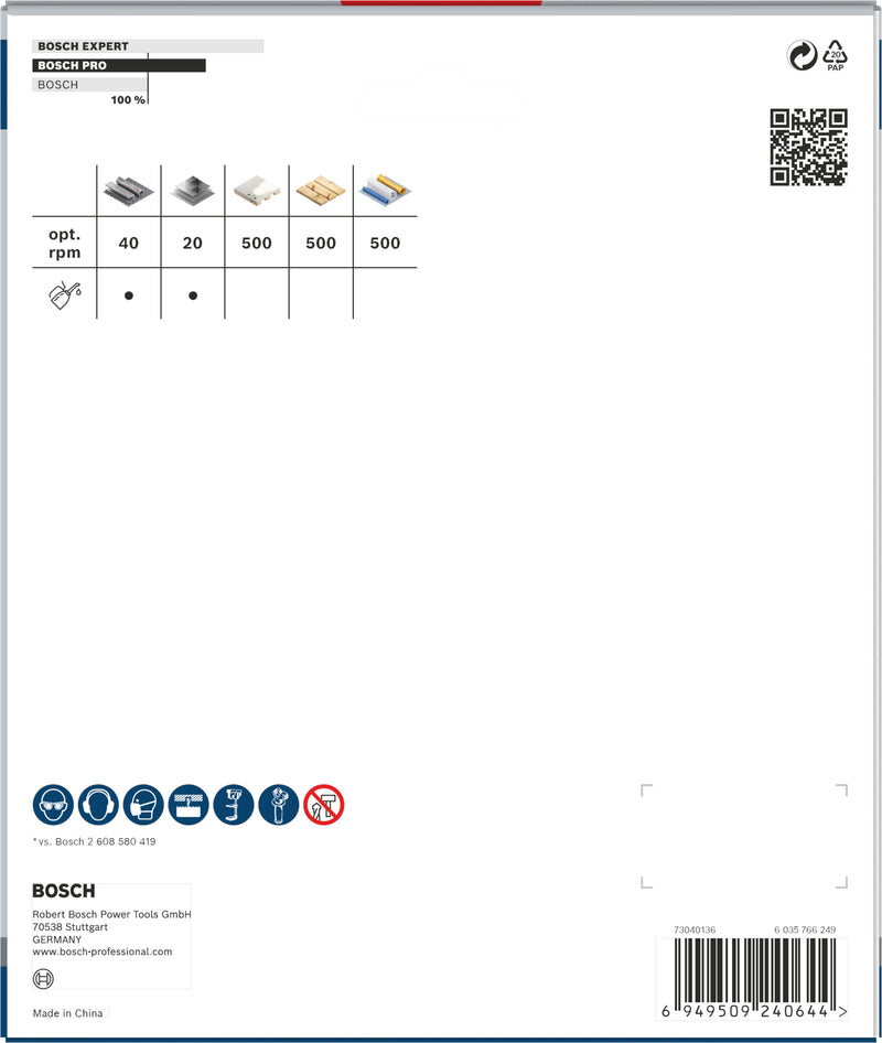 Serra Copo Bosch P MM B 168MM
