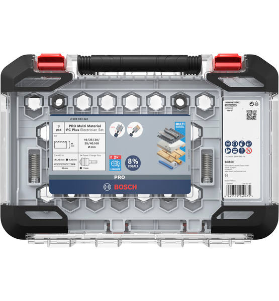 Conjunto de serras copo Bosch P MM B 9P