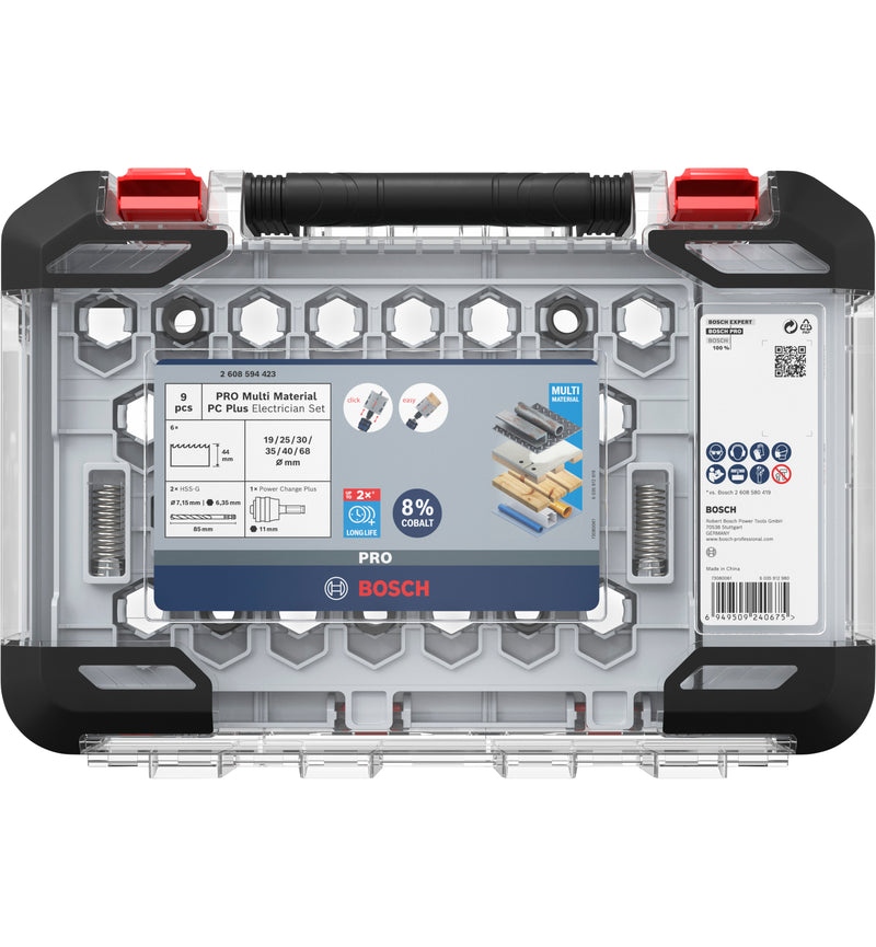 Conjunto de serras copo Bosch P MM B 9P