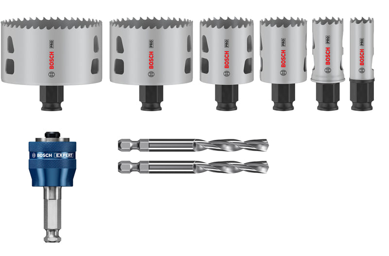 Conjunto de serras copo Bosch P MM B 9P