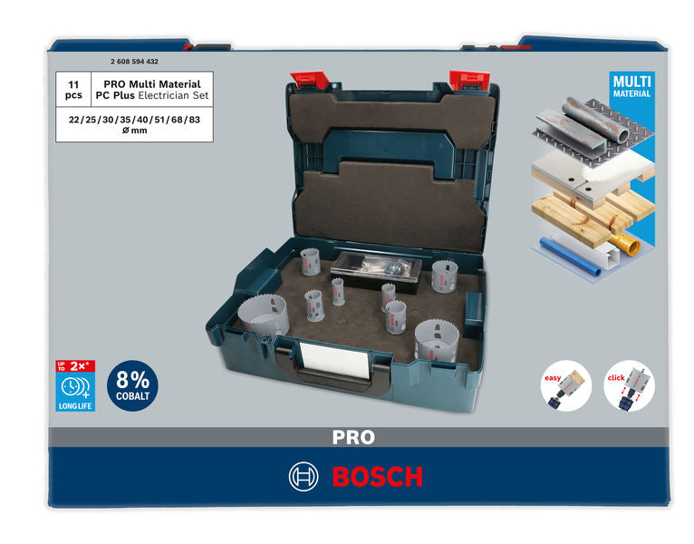 Bosch Hole Saw Set P MM B 11P Set
