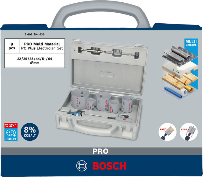 Bosch Hole Saw Set P MM B 9P Set