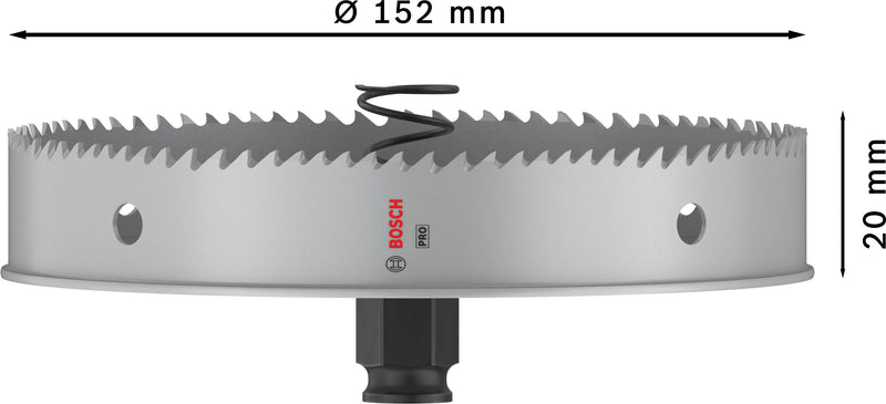 Serra Copo Bosch P SM B 152mm