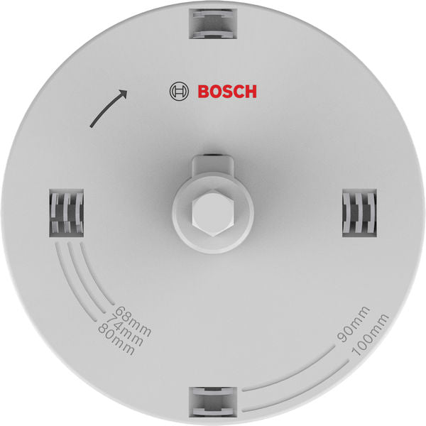 Serras craneanas, conjuntos Bosch Accessories (Wood and Drywall Arbored Hole Saw Set , 68; 74; 80; 90; 100 x 31 mm)