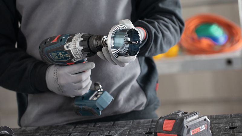 Hole saws, Bosch Accessories sets (Wood and Drywall Arbored Hole Saw Set, 26; 32; 39; 45; 51; 58; 64 x 44 mm)