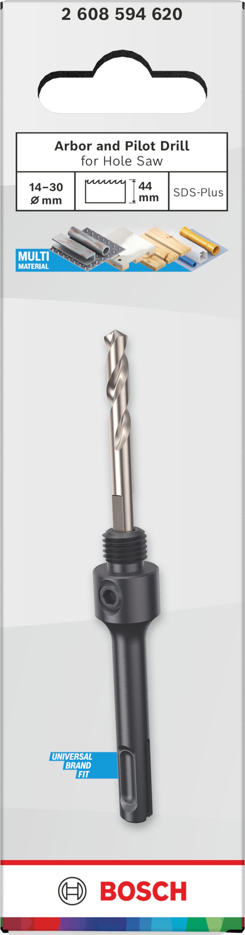 Serras craneanas Bosch Accessories (Eixo e broca de centrar para serra craniana, 14-30 x 44 mm)