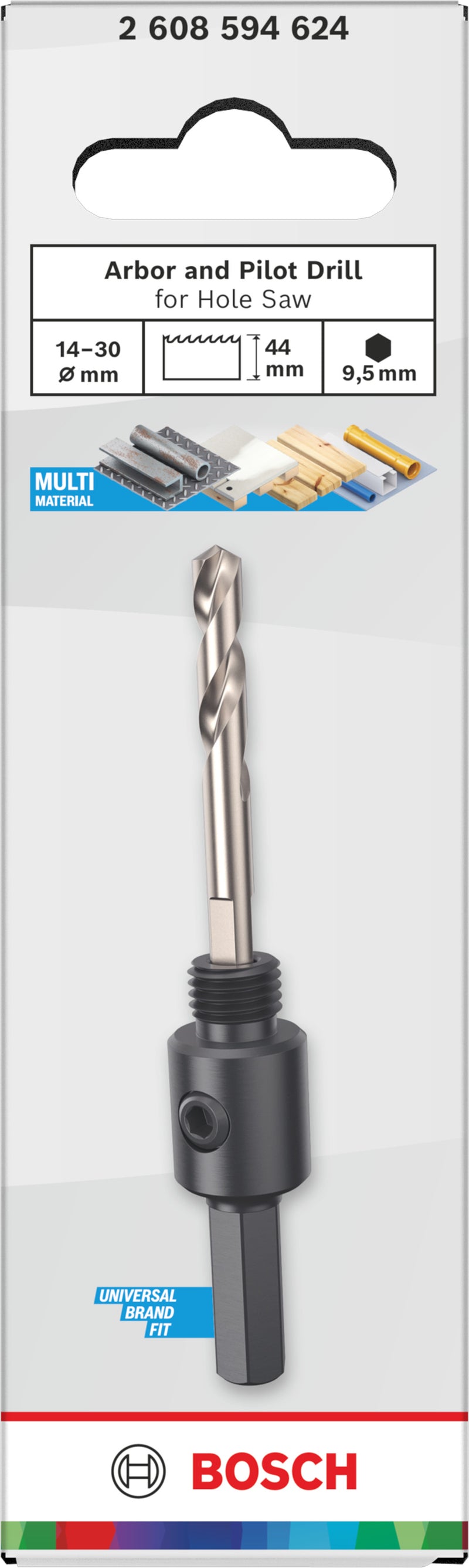 Serras craneanas Bosch Accessories (Eixo e broca de centrar para serra craniana, 14-30 x 44 mm)