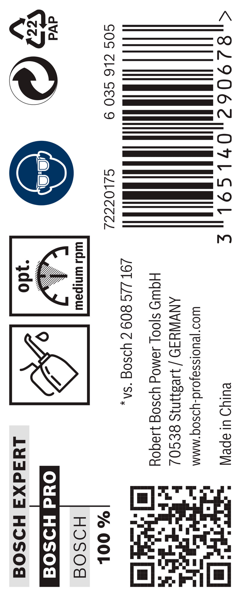 Bosch Twist Drill 6.2 mm HSS-G (10pack)