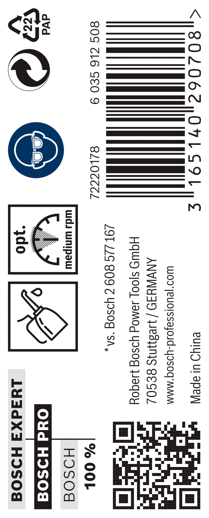 Bosch Twist Drill 7.0 mm HSS-G 135 (10pack)