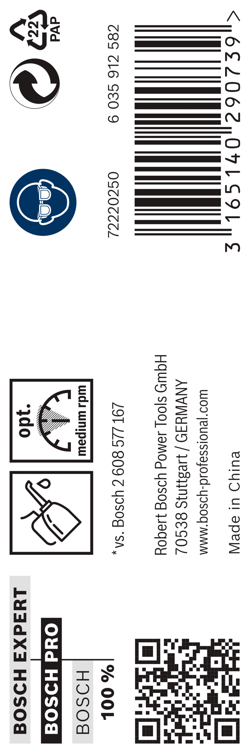 Bosch Twist Drill 8.5 mm HSS-G 135 (5pack)