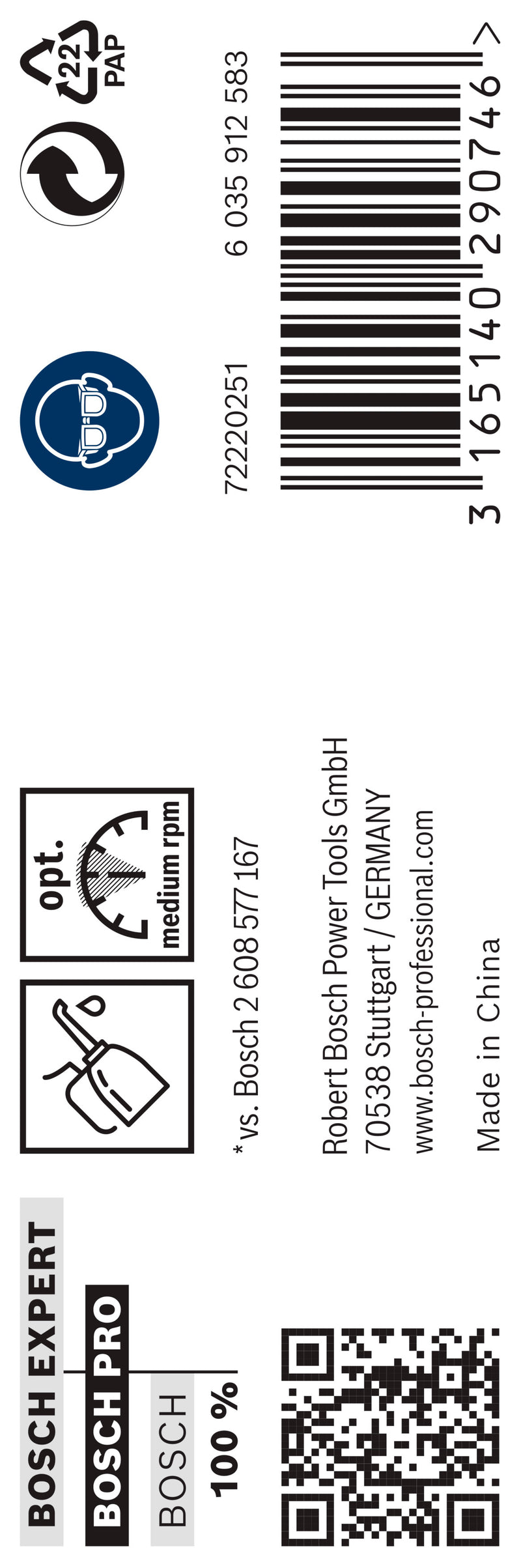 Bosch Twist Drill 8.8 mm HSS-G 135 (5pack)