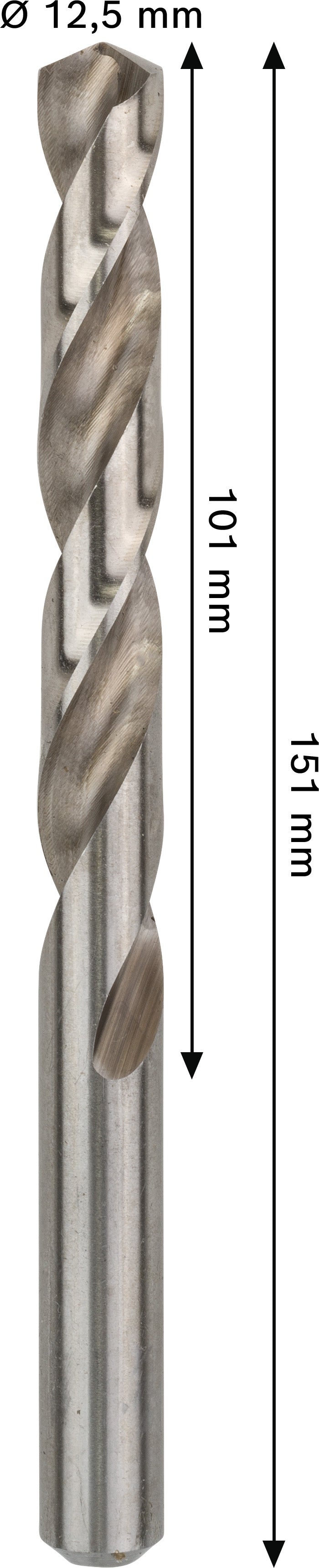 Bosch Twist Drill 12.5 mm HSS-G 135 (5pack)