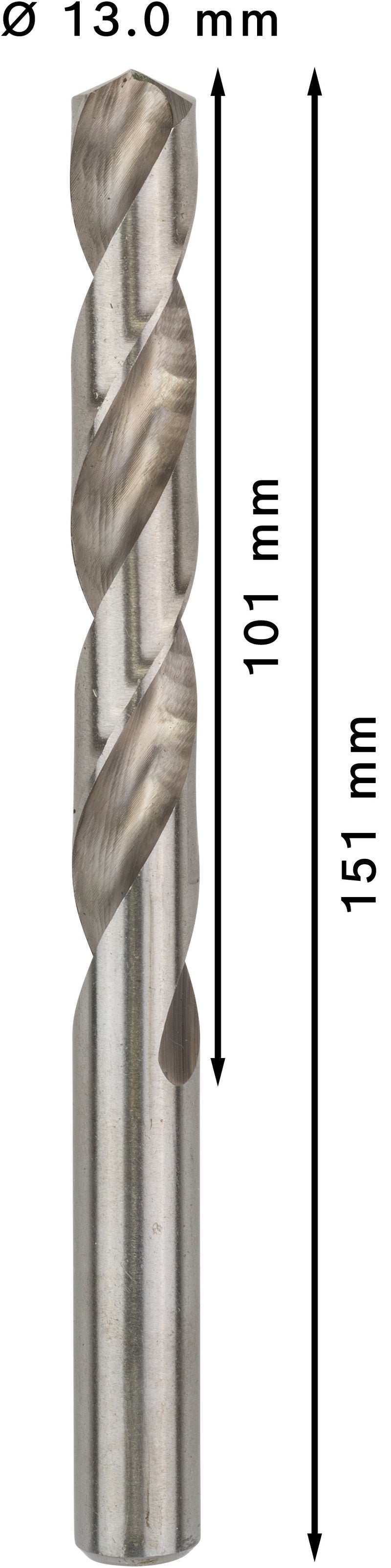 Bosch Twist Drill 13.0 mm HSS-G 135 (5pack)