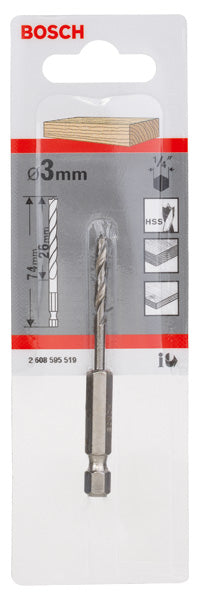 Bosch Hexagonal wood drill bit