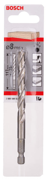 Broca hexagonal para madeira Bosch