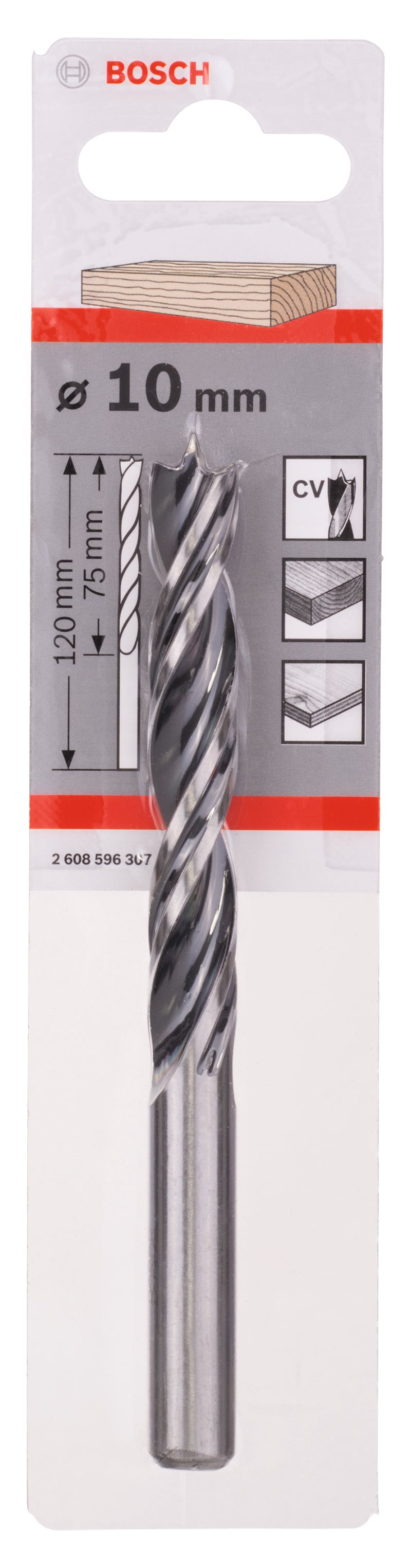 BROCA PARA MADEIRA Bosch 10MM X 120MM