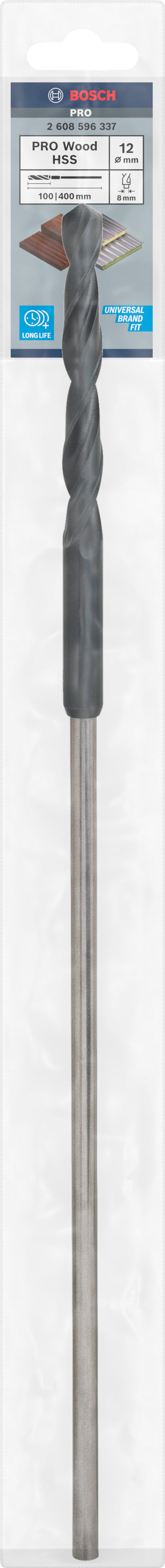 Bosch FORMWORK/INSTALLATION BIT, 12mm x 400mm