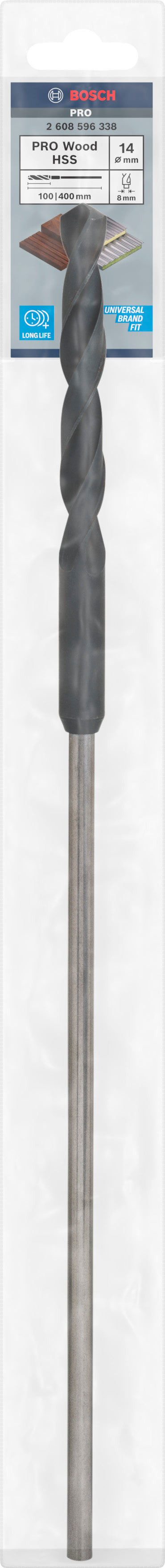 Bosch FORMWORK/INSTALLATION BIT, 14mm x 400mm