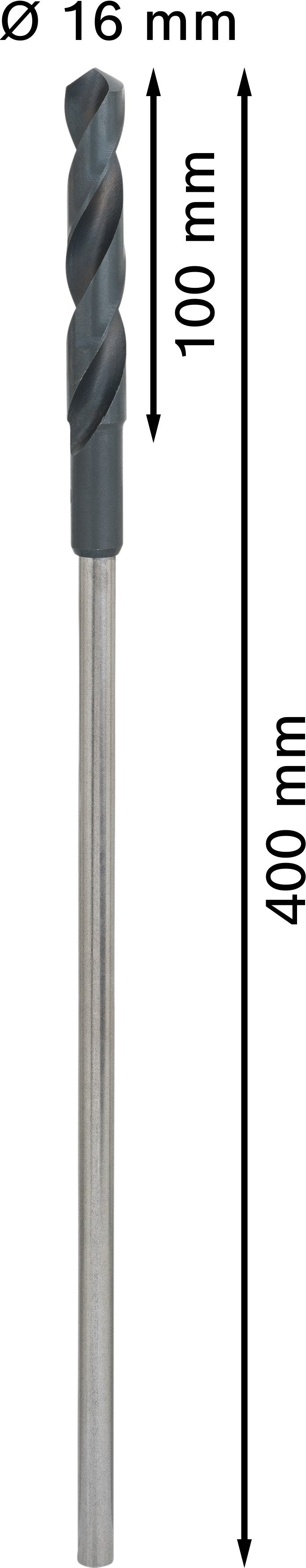 BROCA DE FORMA/INSTALAÇÃO Bosch, 16 mm x 400 mm