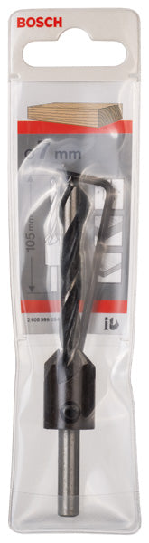 Bosch Spiral Wood Drill Bits with Countersink