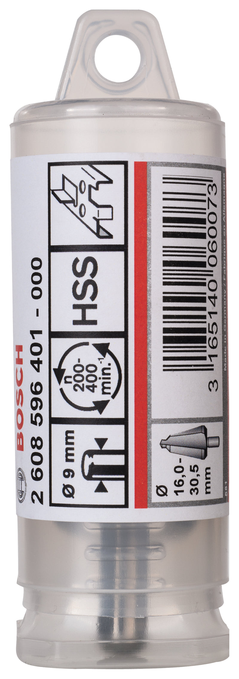 BROCA CÓNICA PARA CHAPAS DE METAL Bosch 16-30MM