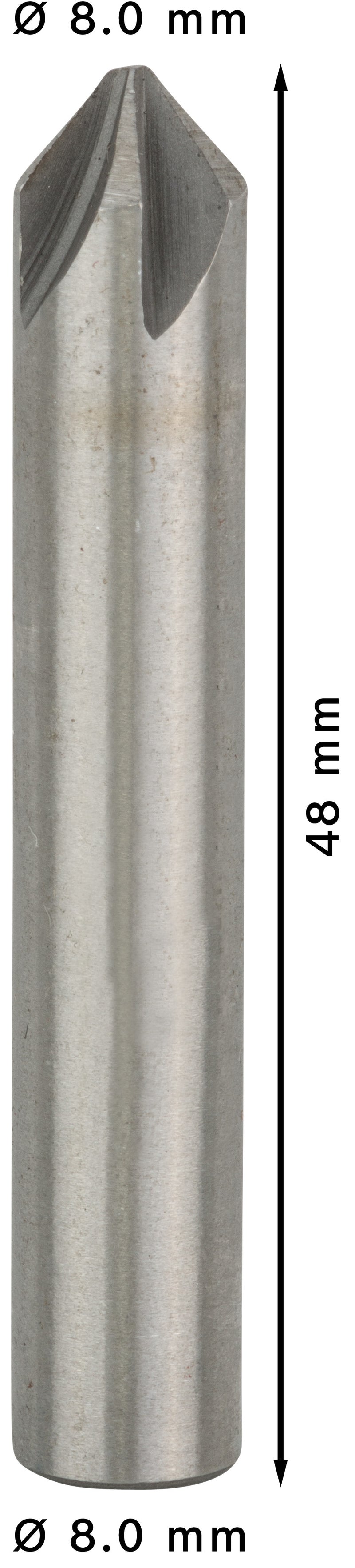 Bosch Countersink Bit, 8mm, M3, 48mm x 6mm