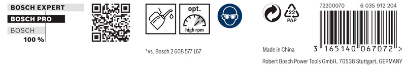 Bosch HSS-G DRILL LONG 4.2MM X 119MM
