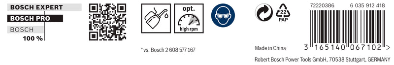 Bosch HSS-G DRILL LONG 5.0MM X 132MM