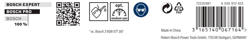 Bosch HSS-G DRILL LONG 7.5MM X 156MM