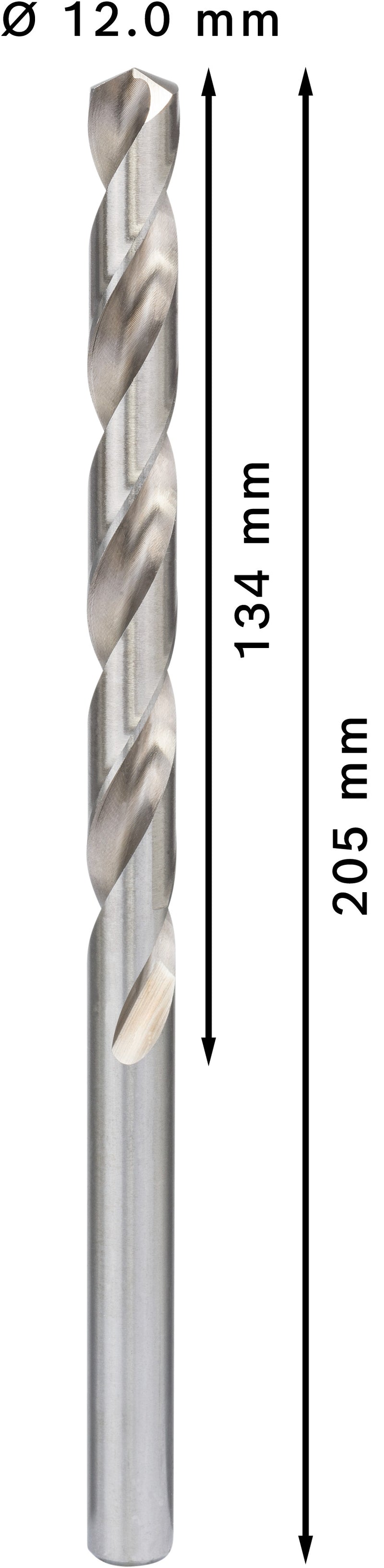 Bosch HSS-G DRILL LONG 12MM X 205MM